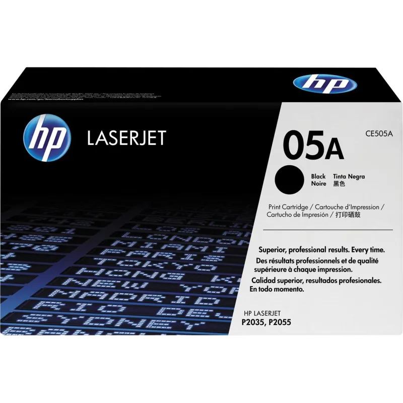 Картридж лазерный HP 05A CE505A чер. для LJ Р2035/2055 133284