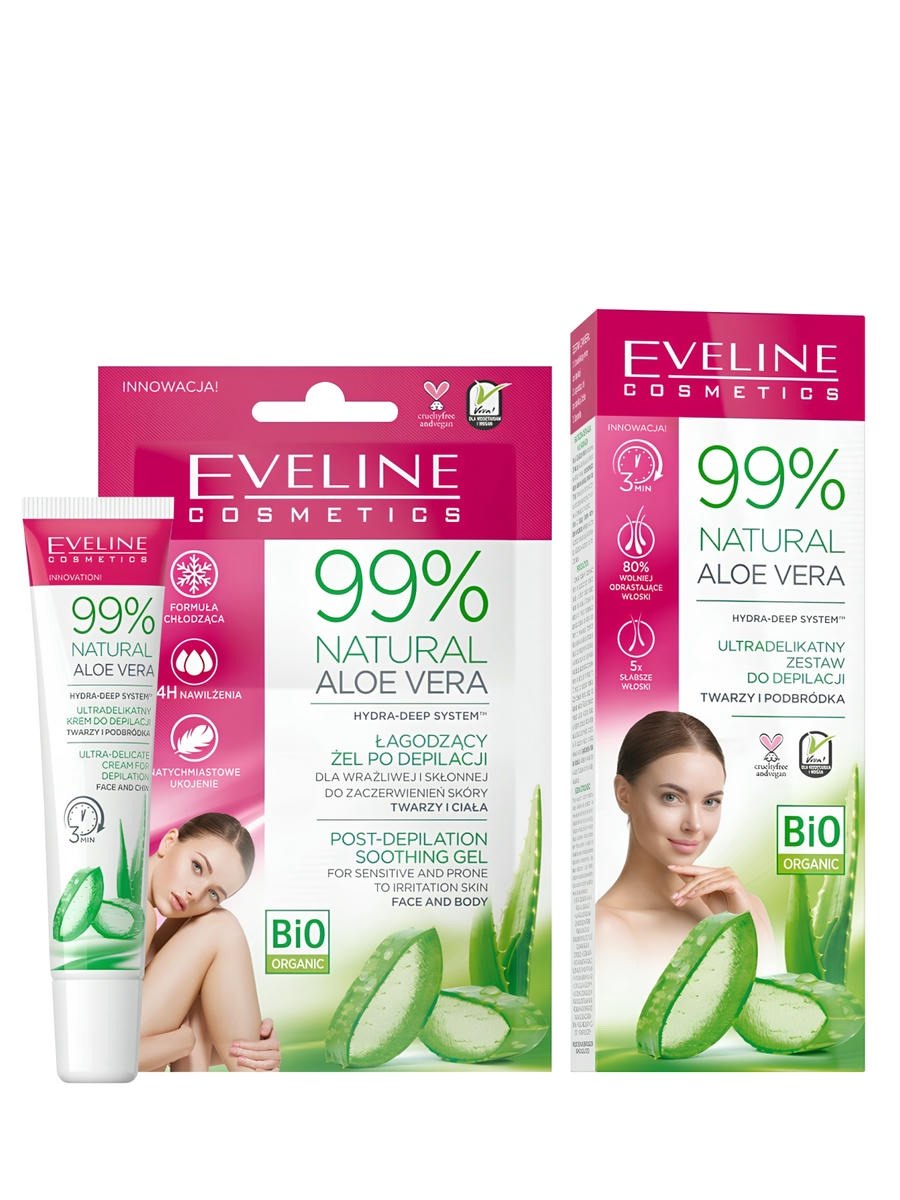 EVELINE Набор Крем-депилятор+Гель п/депиляции 5903416026839