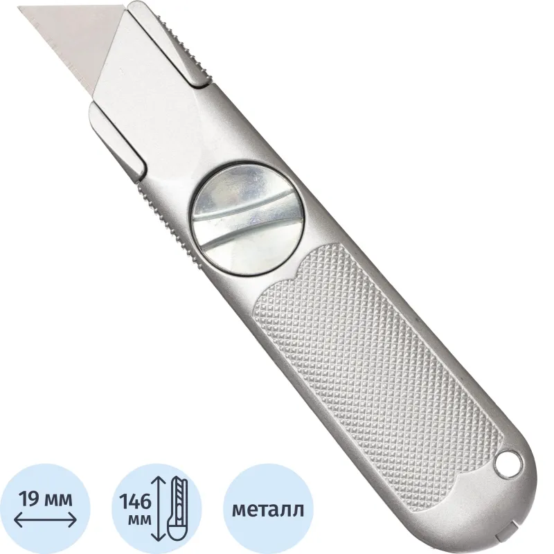 Нож универс. Topfort 19 мм оцинкованный 2175532 SX79-2