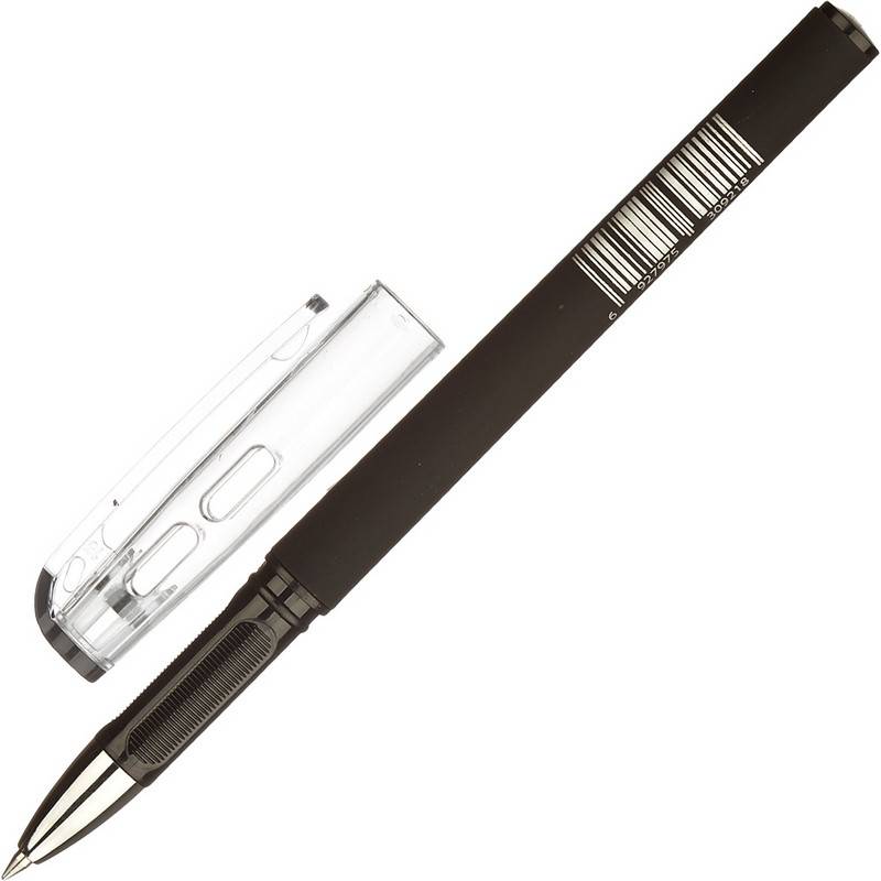 Ручка гелевая Attache Mystery черная (толщина линии 0.5 мм) 258077