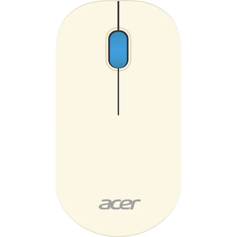 Мышь компьютерная ACER OMR205/1200dpi/беспроводная/USB/белый/голубой 2044500 ZL.MCEEE.02H