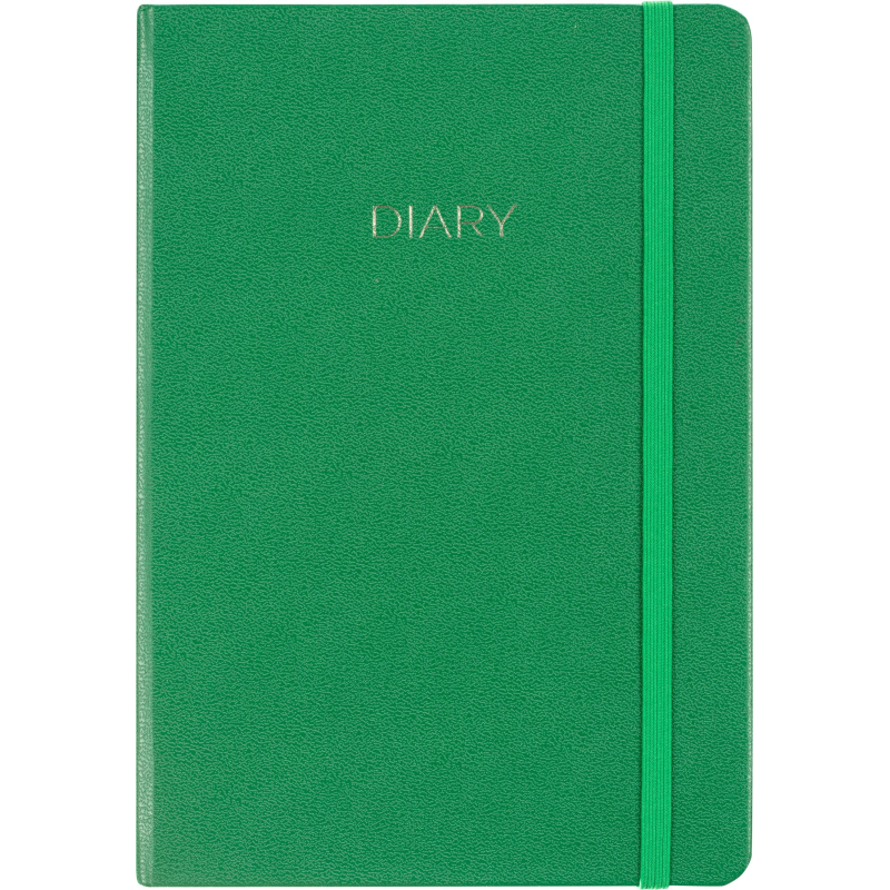 Ежедневник недат. зеленый, А5 136 л. Diary, ATTACHE 1568276