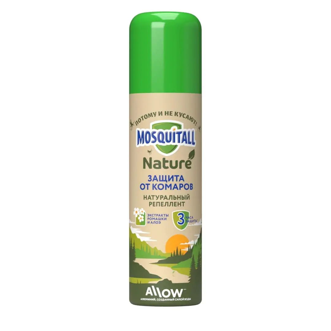 Аэрозоль MOSQUITALL Nature от комаров 150 мл 4650056490605