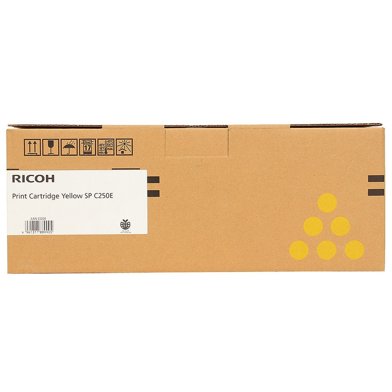 Картридж лазерный Ricoh SP C250E (407546) жел. для SP C250DN/SF 652080