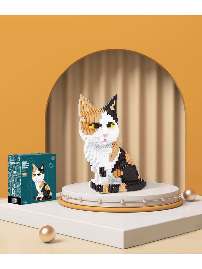 Конструктор Кот, 1300 дет. Наша Игрушка Y19617026