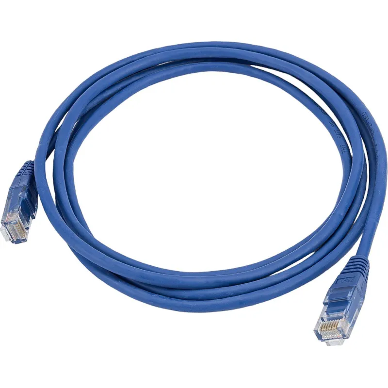 Патч-корд TWT TWT-45-45-2.0-BL UTP кат.5e, 2.0 м, синий 2125729