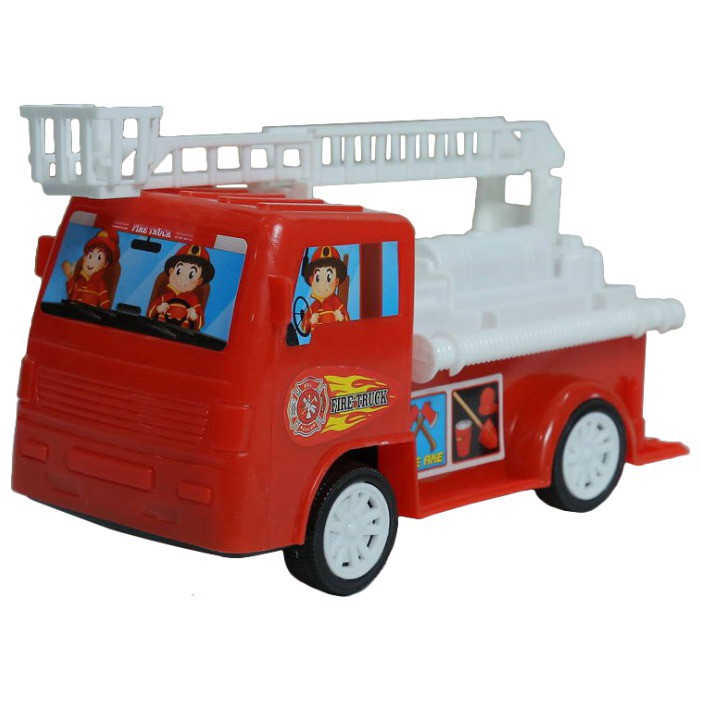 Машина игрушечная пожарная, инерционная, 7,8х10,3х18,8 см Toybola TB-027