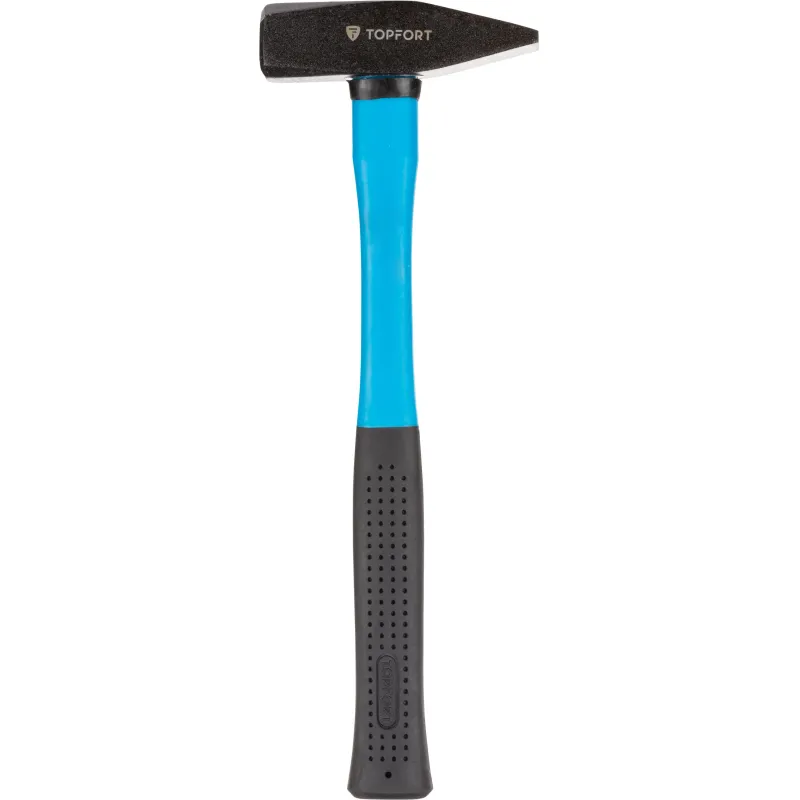 Молоток 800 г TOPFORT из углеродистой стали, фибергласовая рукоятка 1704736