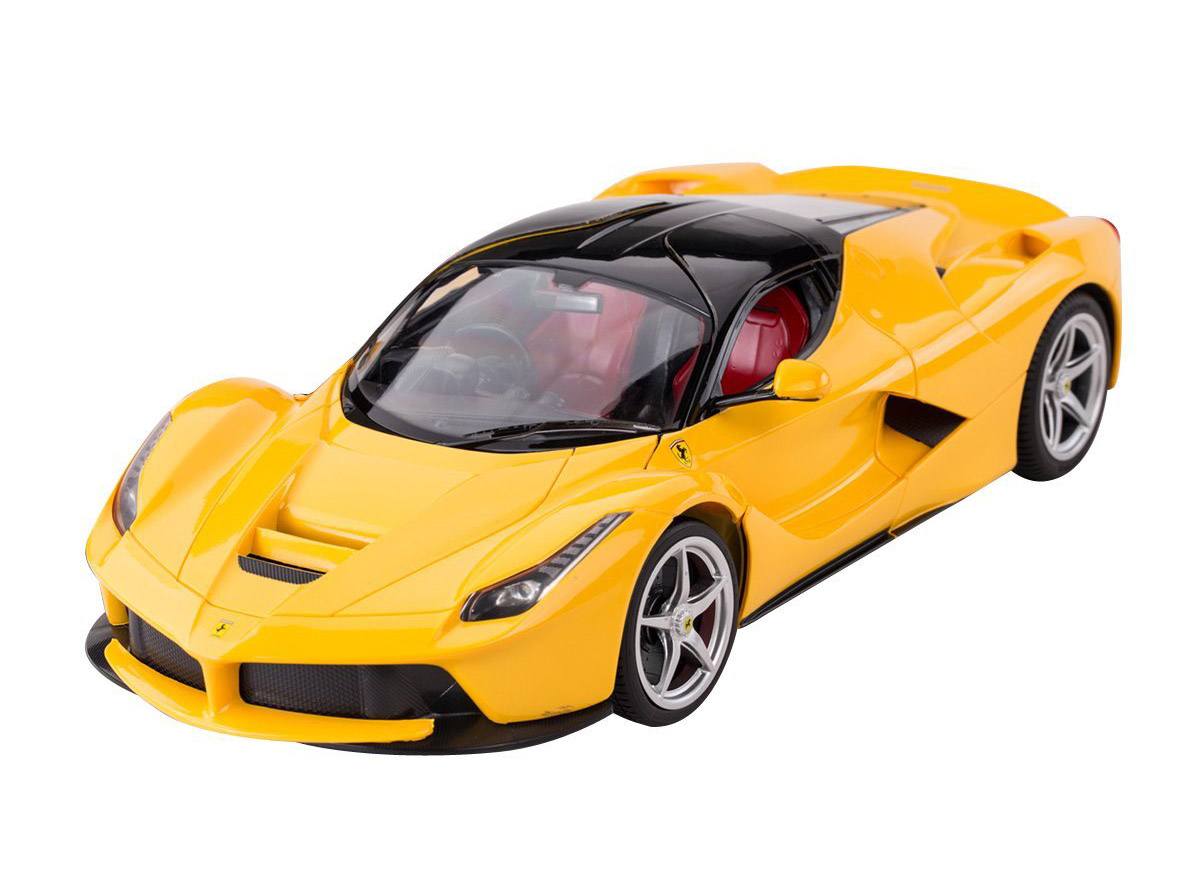 1:14 Машина р/у Ferrari LaFerrari, со световыми эффектами, открываются двери, 34х15х8см, цвет жёлтый 40MHZ RASTAR 50100Y
