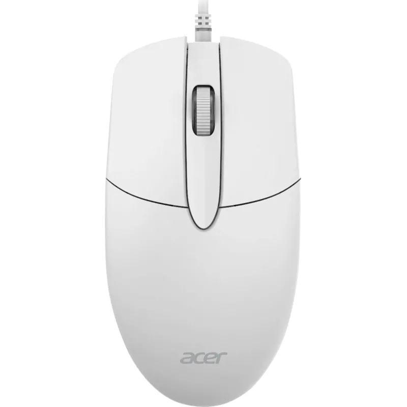 Мышь компьютерная Acer OMW300 оптическая/1200dpi/USB/белый 2044519 ZL.MCECC.01V