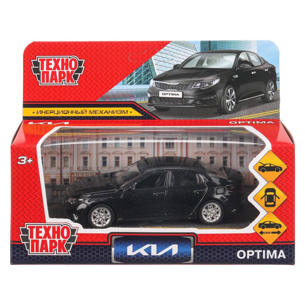Машина металлическая "Киа Оптима", 12 см. инерция, черный Технопарк OPTIMA-12-BK (72)