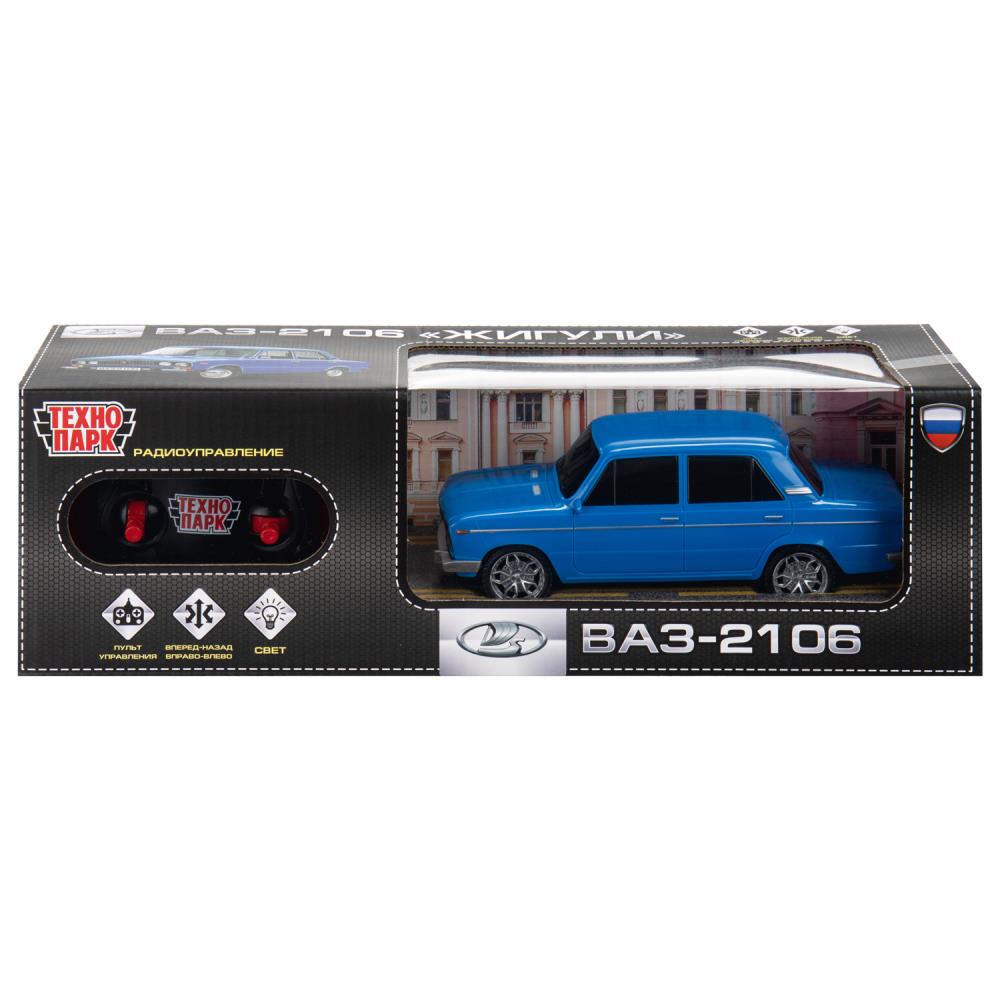 Машина р/у Ваз-2106, 18 см, свет, синий Технопарк VAZ2106-18L-BU (24)