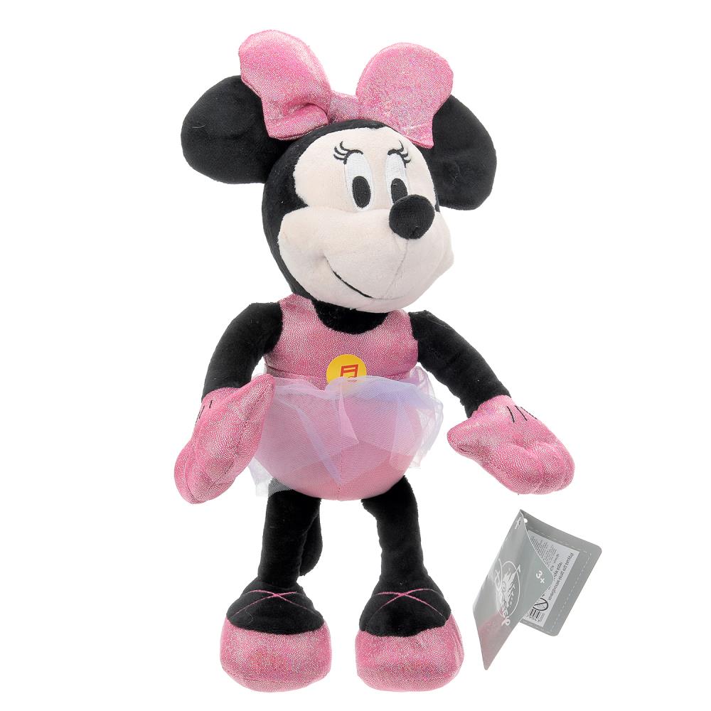 Игрушка мягкая герой мультфильма "Минни Маус", балерина 23 см. озвуч. Добрые игрушки M118079MM-20S