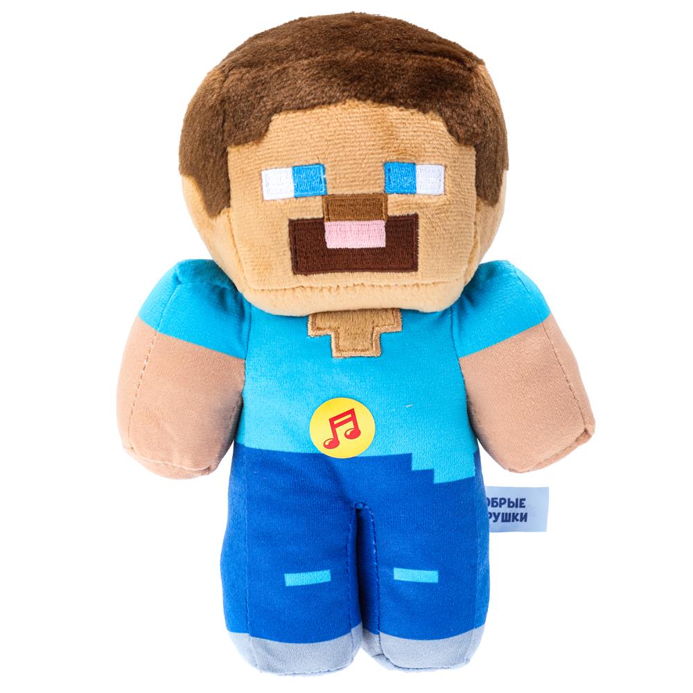 Игрушка мягкая Майнкрафт 1, 18 см. озвученная ИгриКо (ТОП-игрушка) M115450MC1-18S