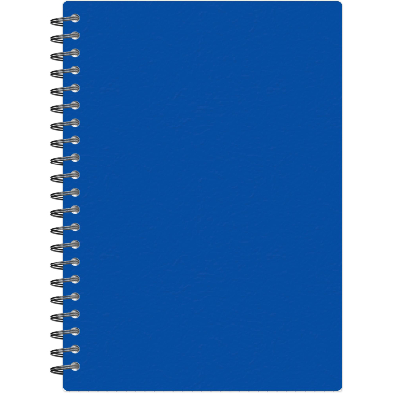 Бизнес-тетрадь А5 48л. Attache Economy, гребень,пласт.обл,синий, клетка 1629479