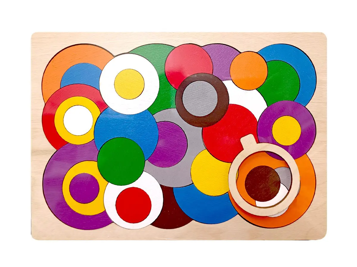 Развивающая игра Десятое королевство деревянная Сложи узор 04527ДК