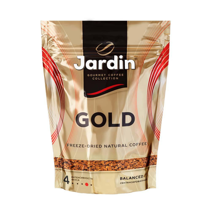 Кофе Jardin Gold растворимый,сублимированный, м/у, 75г 1728935 1800-12