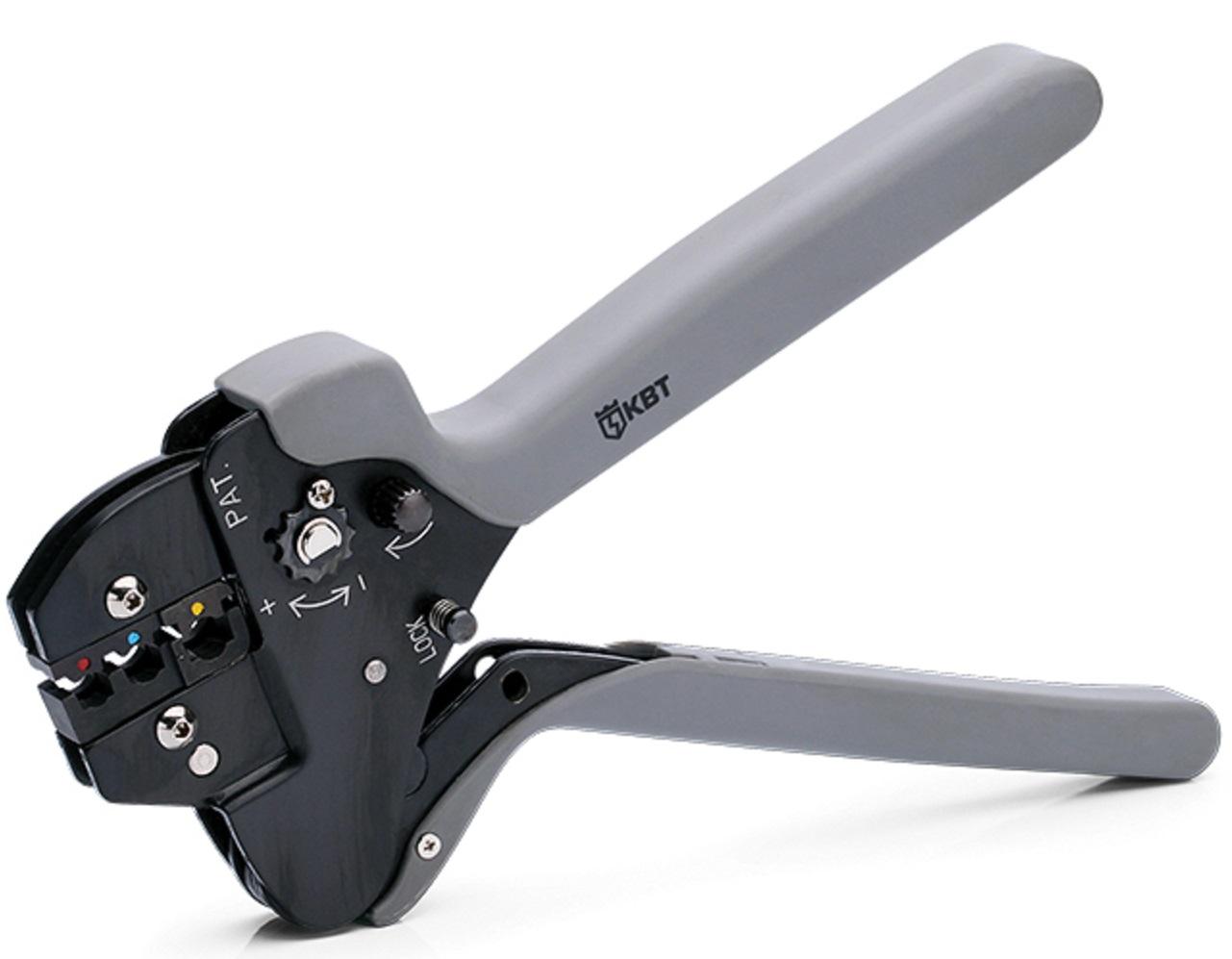 Пресс-клещи с набором матриц CTF КВТ 1708619 55922