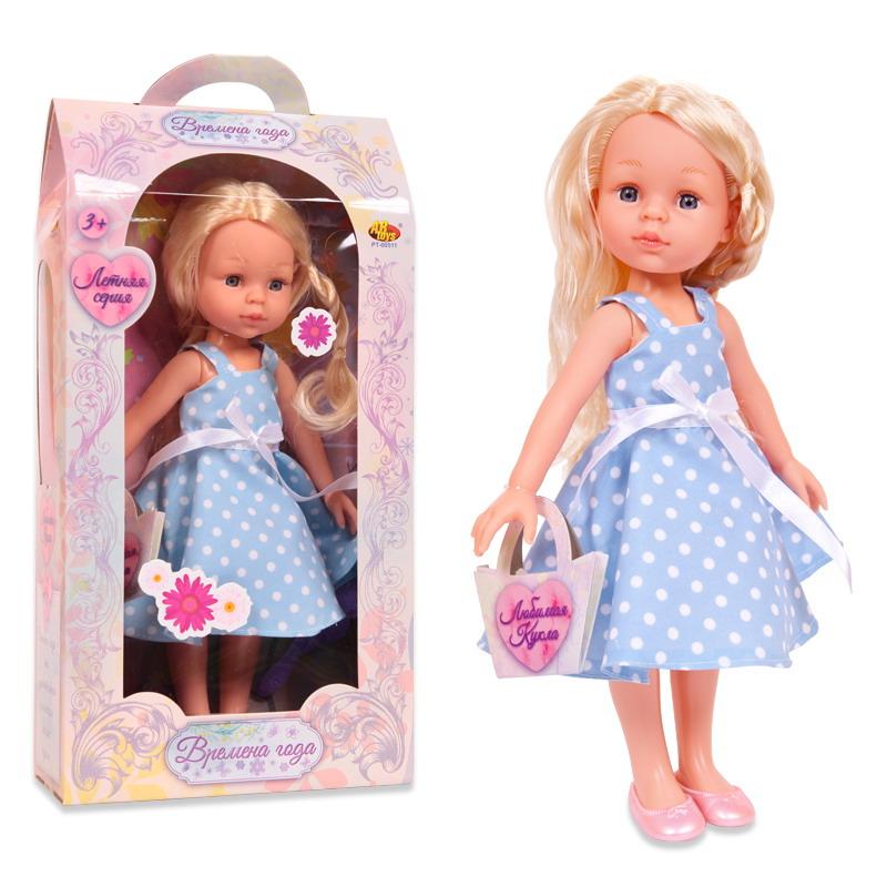Кукла ABtoys Времена года (голубое платье) 30 см PT-00511/w(2)