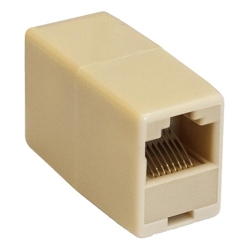 Адаптер проходной ExeGate CP45-C5 RJ45-RJ45 Кат.5e (EX292846RUS) 1666895