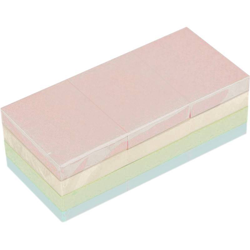 Стикеры Attache 38х51 мм пастельные 4 цвета (12 блоков по 100 листов) 1096616