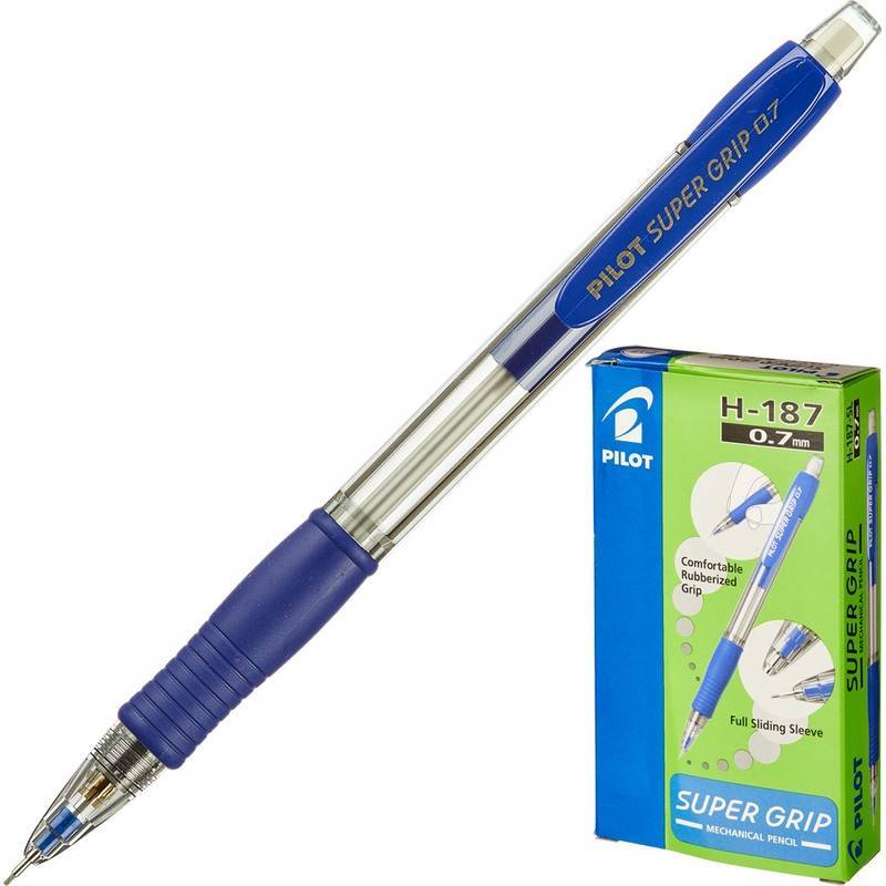 Карандаш механический Pilot H-187 0.7 мм синий H-187-L 49367