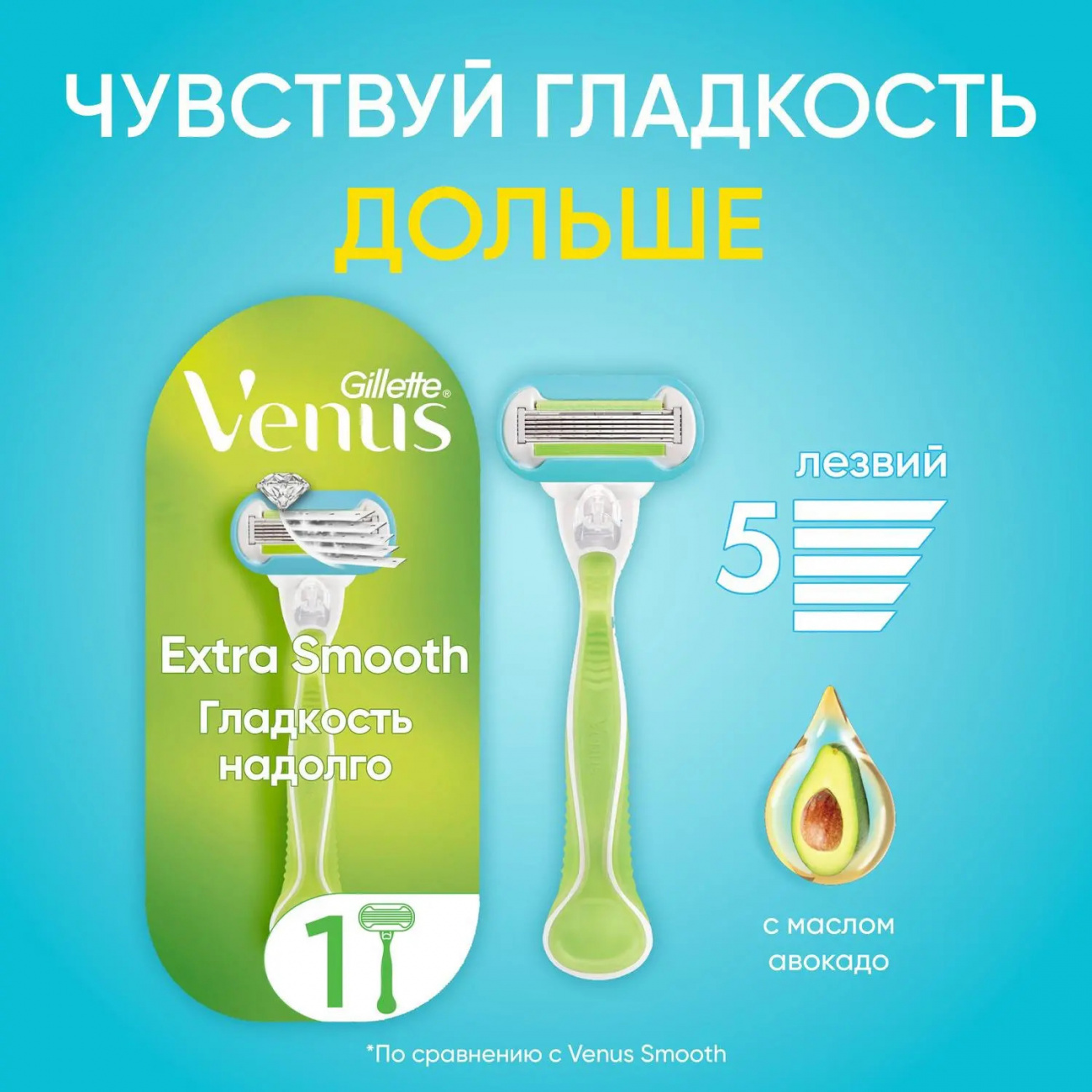 Gillette Venus Embrace Бритва + 1 сменная кассета 7702018487172