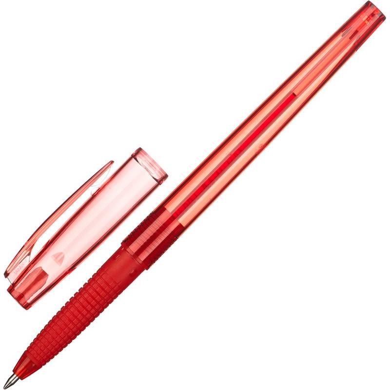 Ручка шариковая Pilot Super Grip BPS-GG-F-R красная (толщина линии 0.22 мм) 735666