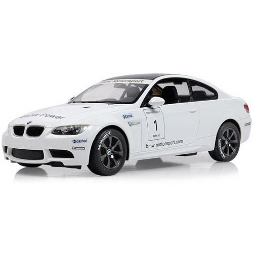 Машина р/у 1:14 BMW M3 спортивная версия, белая, работает на 5 АА батарейках белый Rastar 48000W