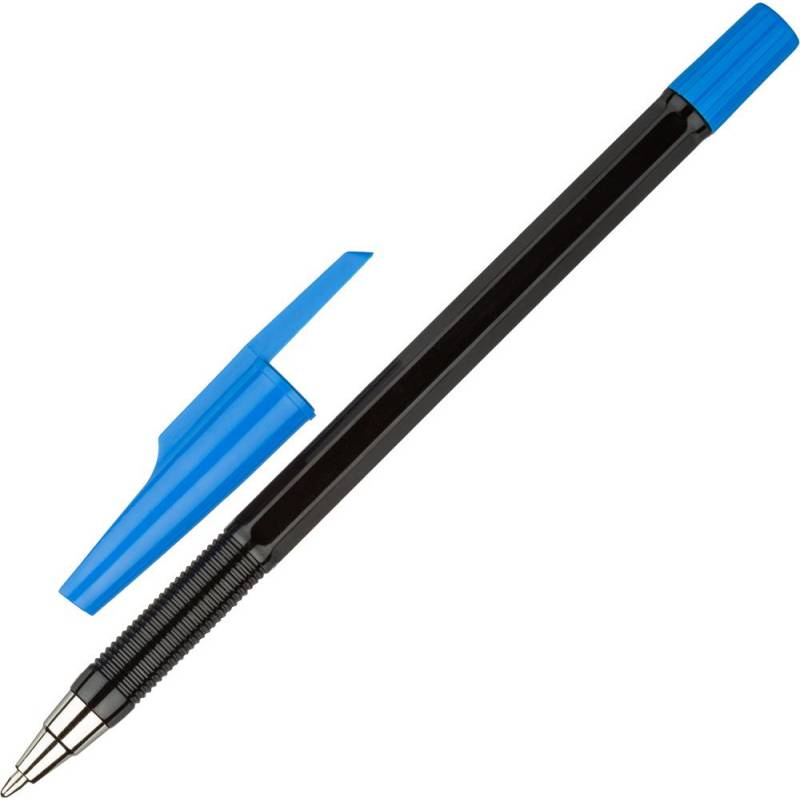 Ручка шариковая Attache Economy, тонир.корп, синий стерж, 0,7/1мм 1258568