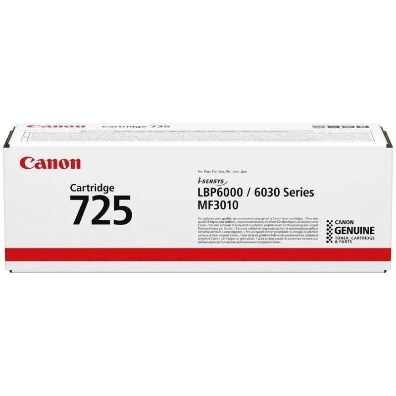 Картридж лазерный Canon Cartridge 725 (3484B002/3484B005) чер. для LBP-6000 191317