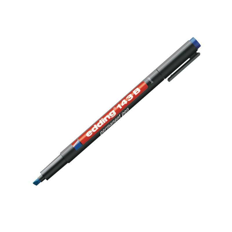 Маркер промышленный Edding E-143/3 B для глянцевых поверхностей и пленок синий (1-3 мм) 537635