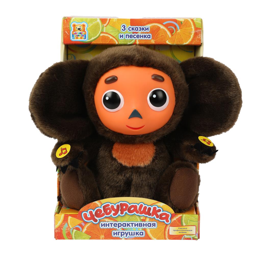 Игрушка мягкая интерактивная "Союзмультфильм. Чебурашка", 3 сказки, музыкальная Мульти-пульти V85817/25 (6)
