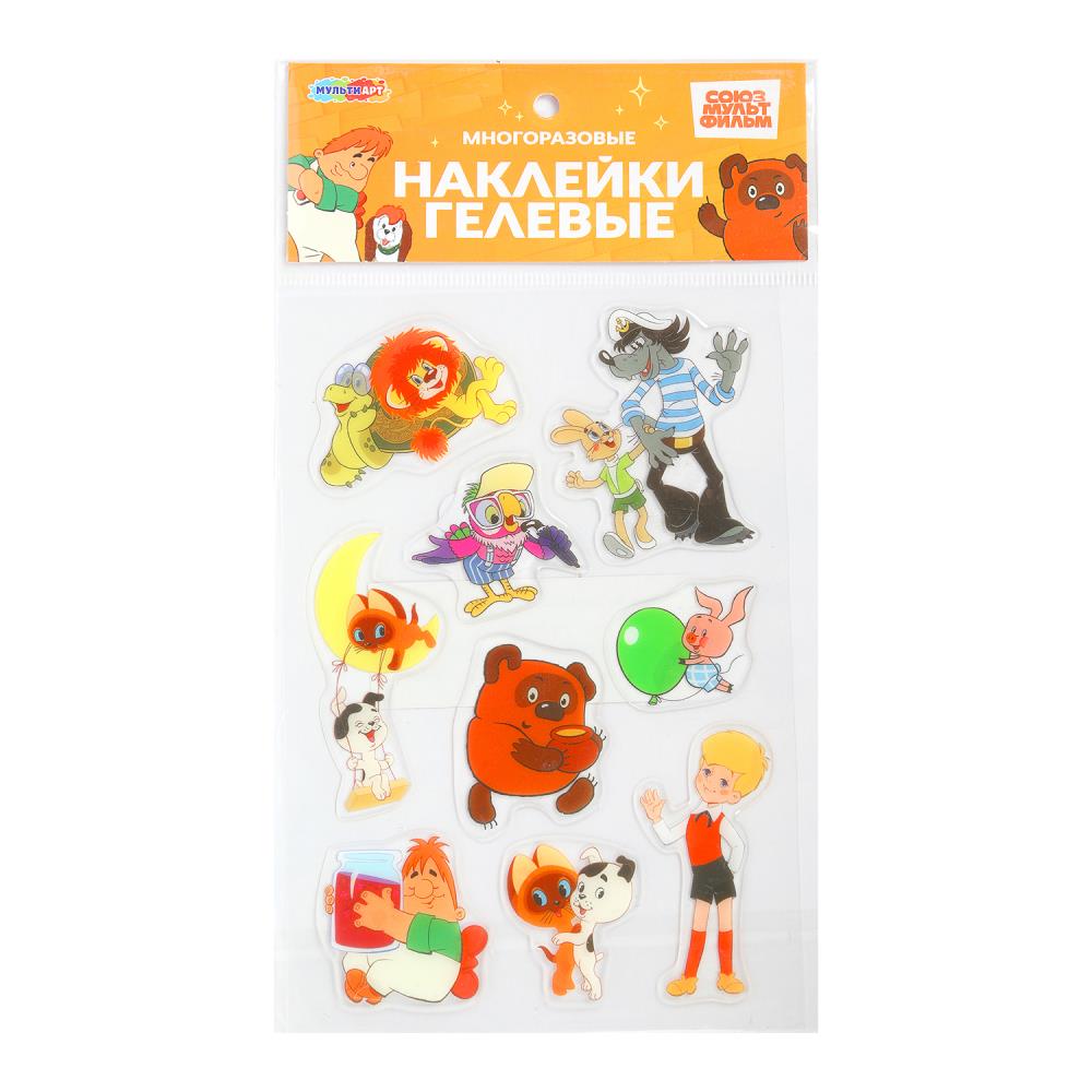 Наклейки гелевые, Союзмультфильм MultiArt STICKGEL-122808