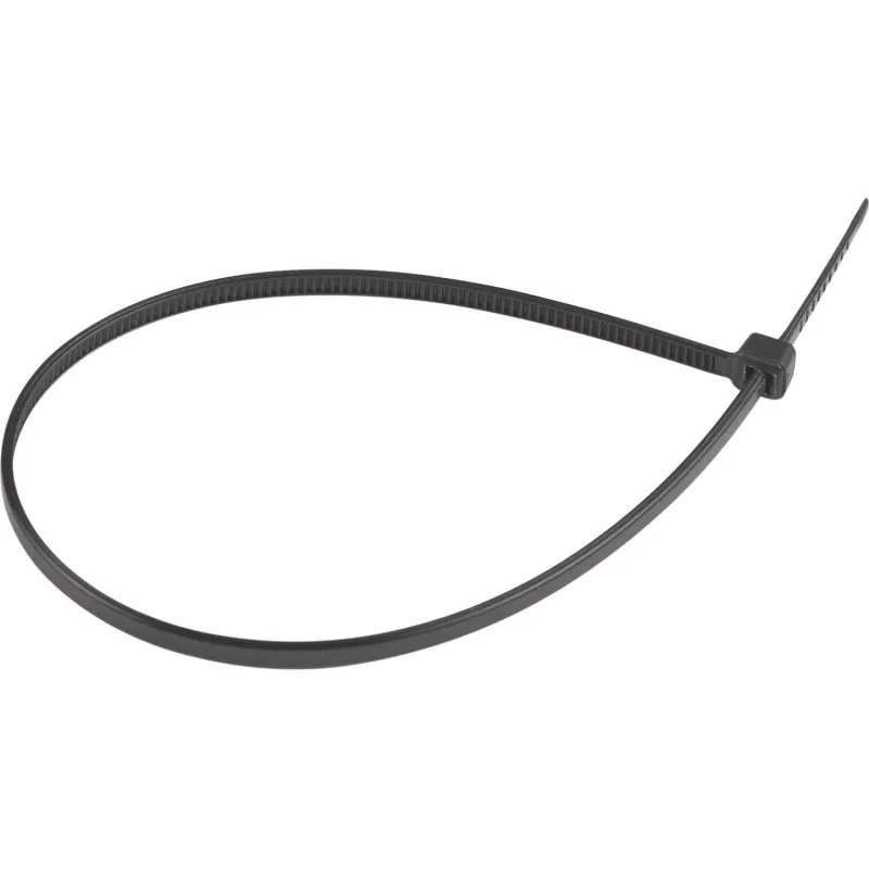 Стяжка (хомут) ЭРА нейлоновая 2.5 х 200 мм чёрная (100 шт/уп) NO-225-174 2224137