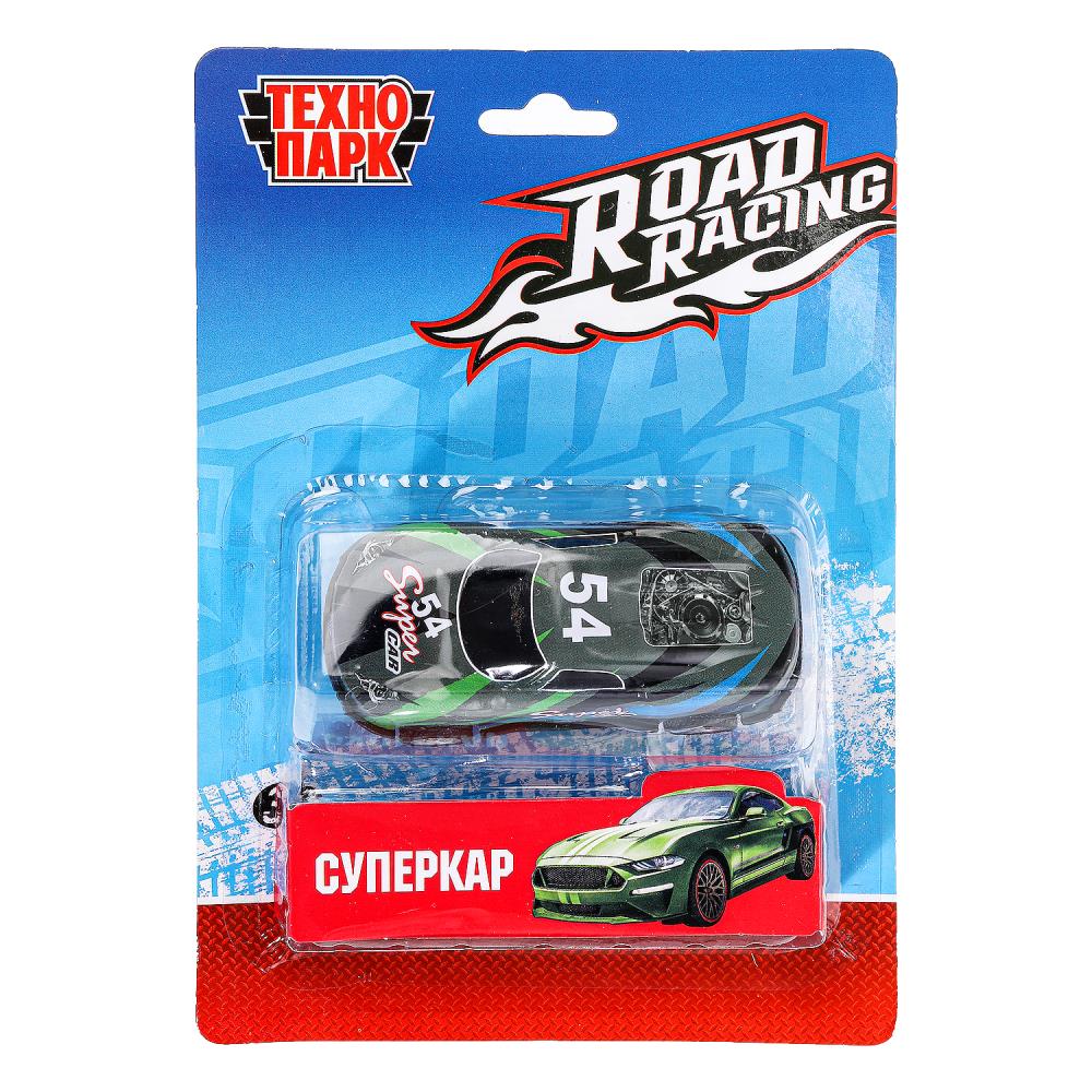 Машина Роад Рейсинг Суперкар, 7 см. инерция, металлическая (в асс) Технопарк RR-7-1417516-R