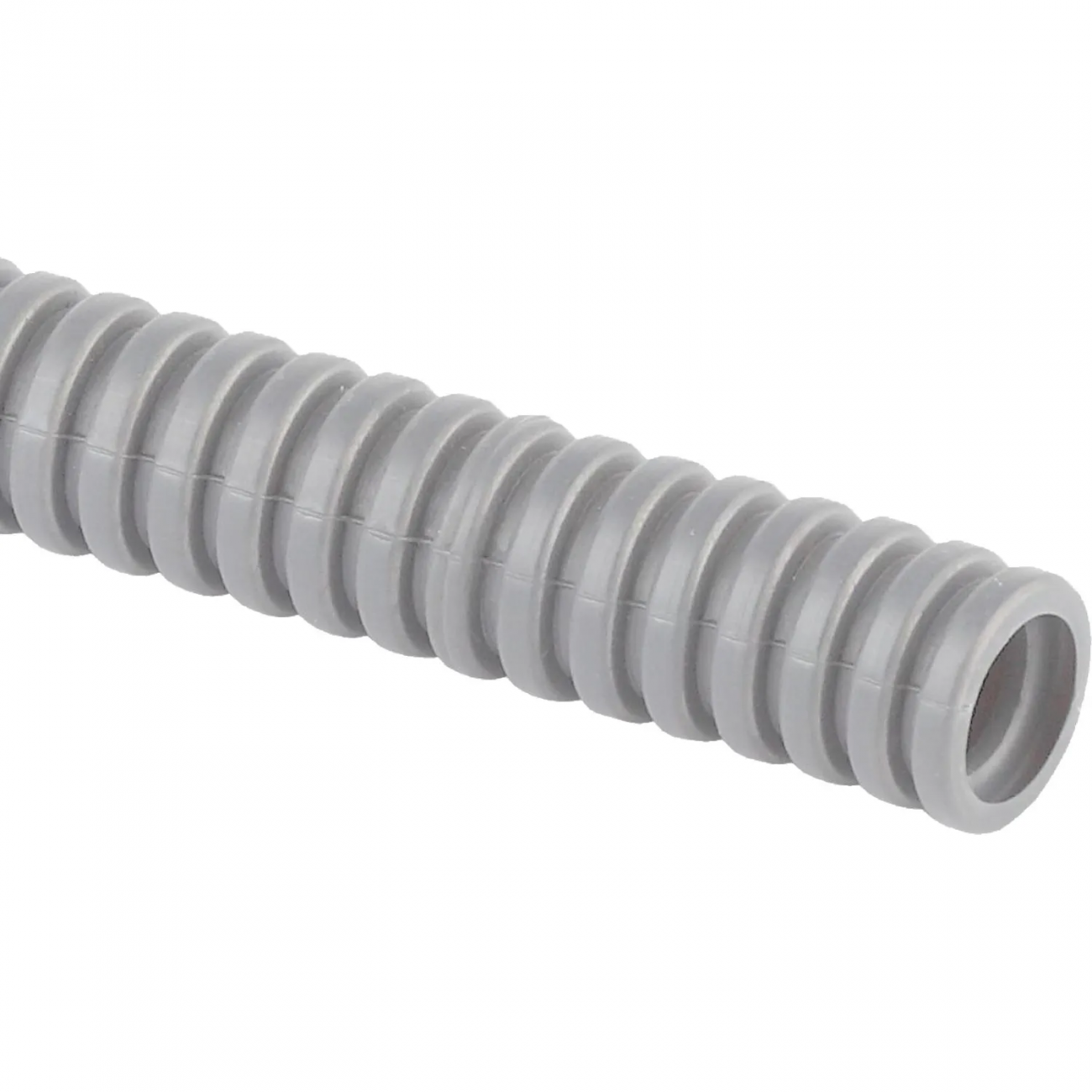 Труба гофр. ПВХ ЭРА GOFR-20-100-PVС легкая серая d 20мм с зонд 100м 2351084 Б0020110