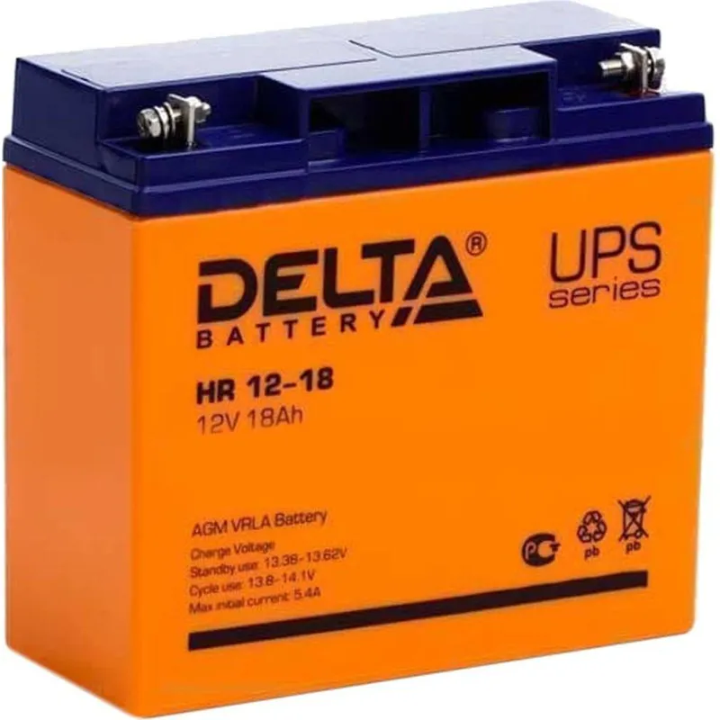 Батарея для ИБП Delta HR 12-18 (12V/18Ah)_D_K 705853
