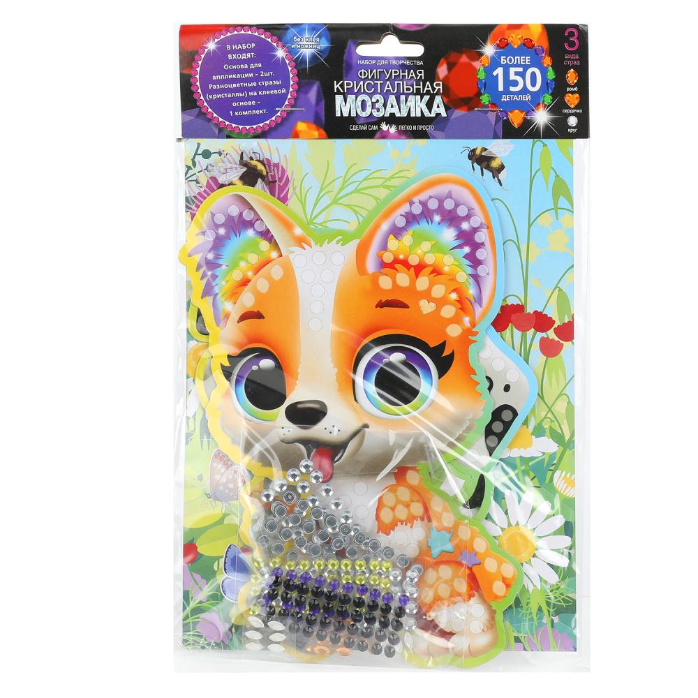 Кристальная мозаика фигурная "Песики" MultiArt CRYSTFIG-114797