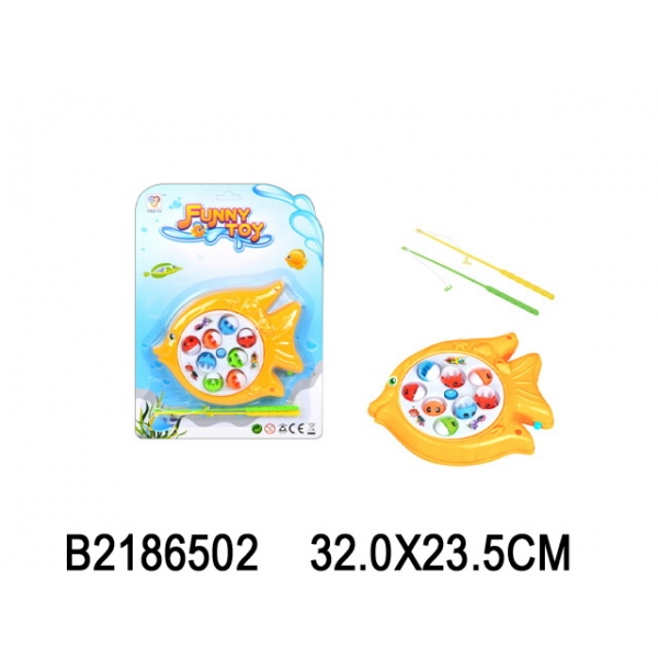 Игра рыбалка электронная (цвет в асс) B2186502