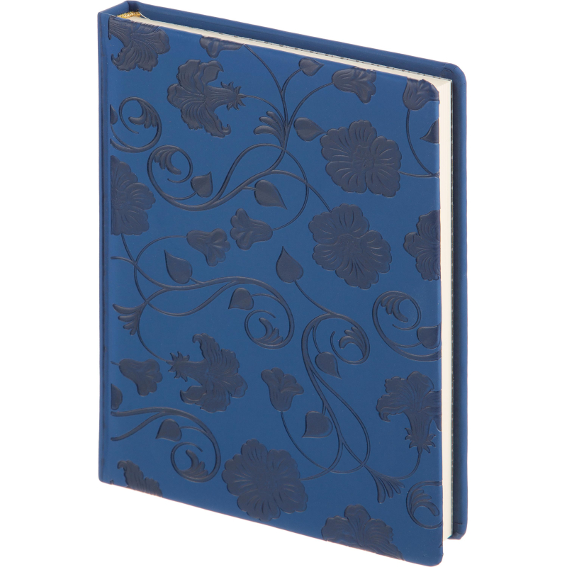 Ежедневник недат. Attache Selection Campanula, А5, 160 л. синий 1784316