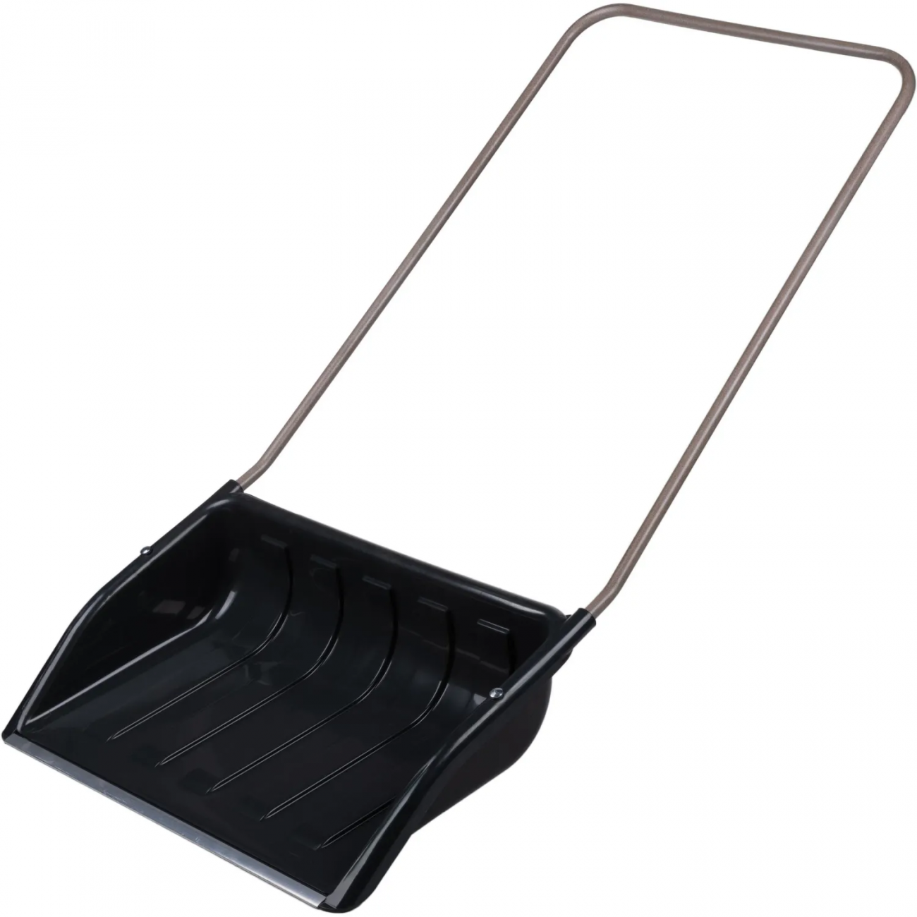 Движок д/уборки снега (скреп) пласт50x70х130см метал.(алюм)ручка зи-00626 Рустрейд 1504507