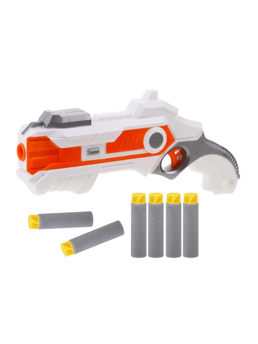 Бластер, в комплекте: м/пули 6шт. Наша Игрушка 967A