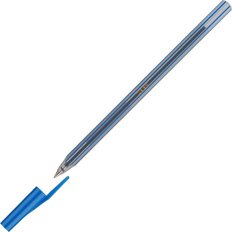 Ручка шариковая одноразовая ICO Orient синяя (толщина линии 0.5 мм) 44693