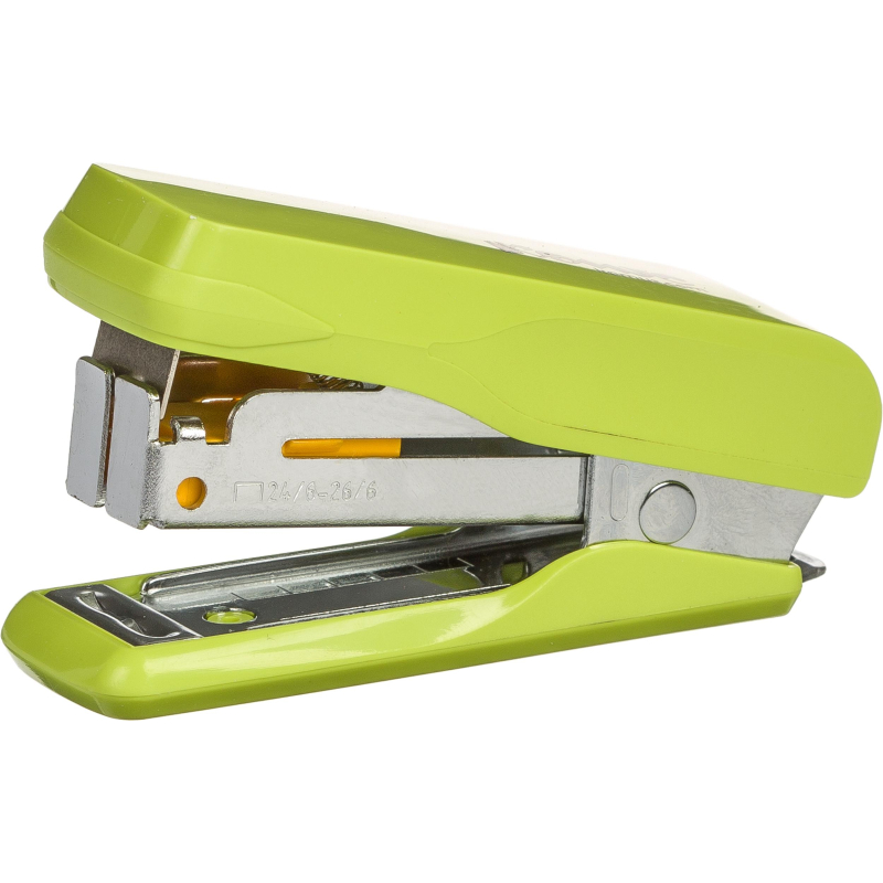 Степлер-мини Комус MSGR2420 (№24/6-26/6) до 20 лист.металл, зеленый 1271885