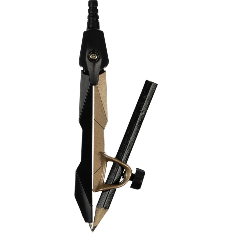 Готовальня Attache BF-BX4 2пр/наб,циркуль 122мм,зол+черн,пл.пенал,европодв 1593605