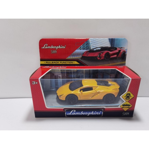 Машина металлическая, Ламборгини Циан, 12 см. двери Технопарк 2210C0142-R (240)