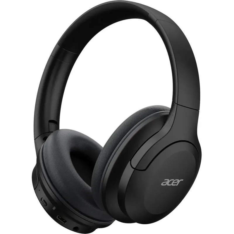 Наушники Acer OHR304 с микрофоном черный BT (ZL.HDSEE.00B) 2012546