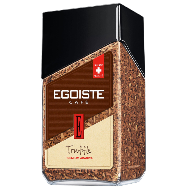 Кофе растворимый EGOISTE сублимированный Truffle, 95гр ст/б 1964787 EG10006005