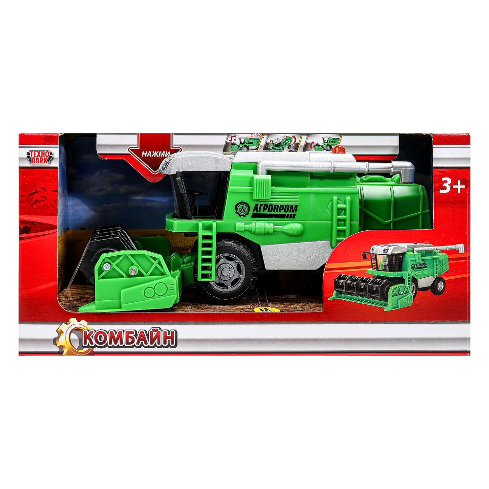Модель пластик свет-звук Комбайн, 22 см. Технопарк SB-17-35-OB (24)